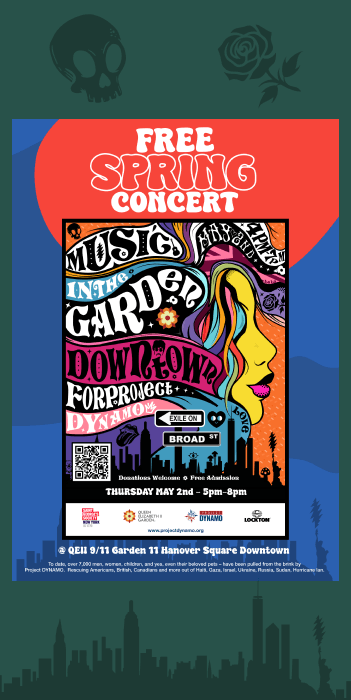 Garden Event Poster Portrait 1