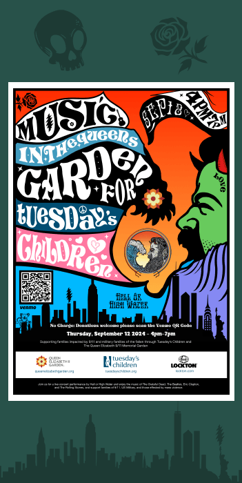 Garden Event Poster Portrait 2