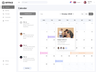 MyRae Dashboard Interface